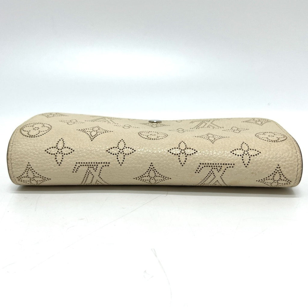 Louis Vuitton White Leather Long Wallet