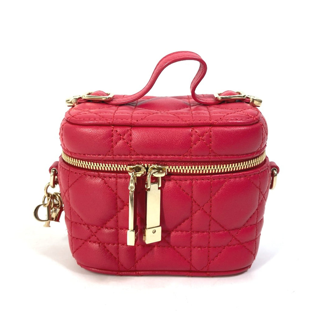 Christian Dior Red Leather Handbag (Pre-Owned)