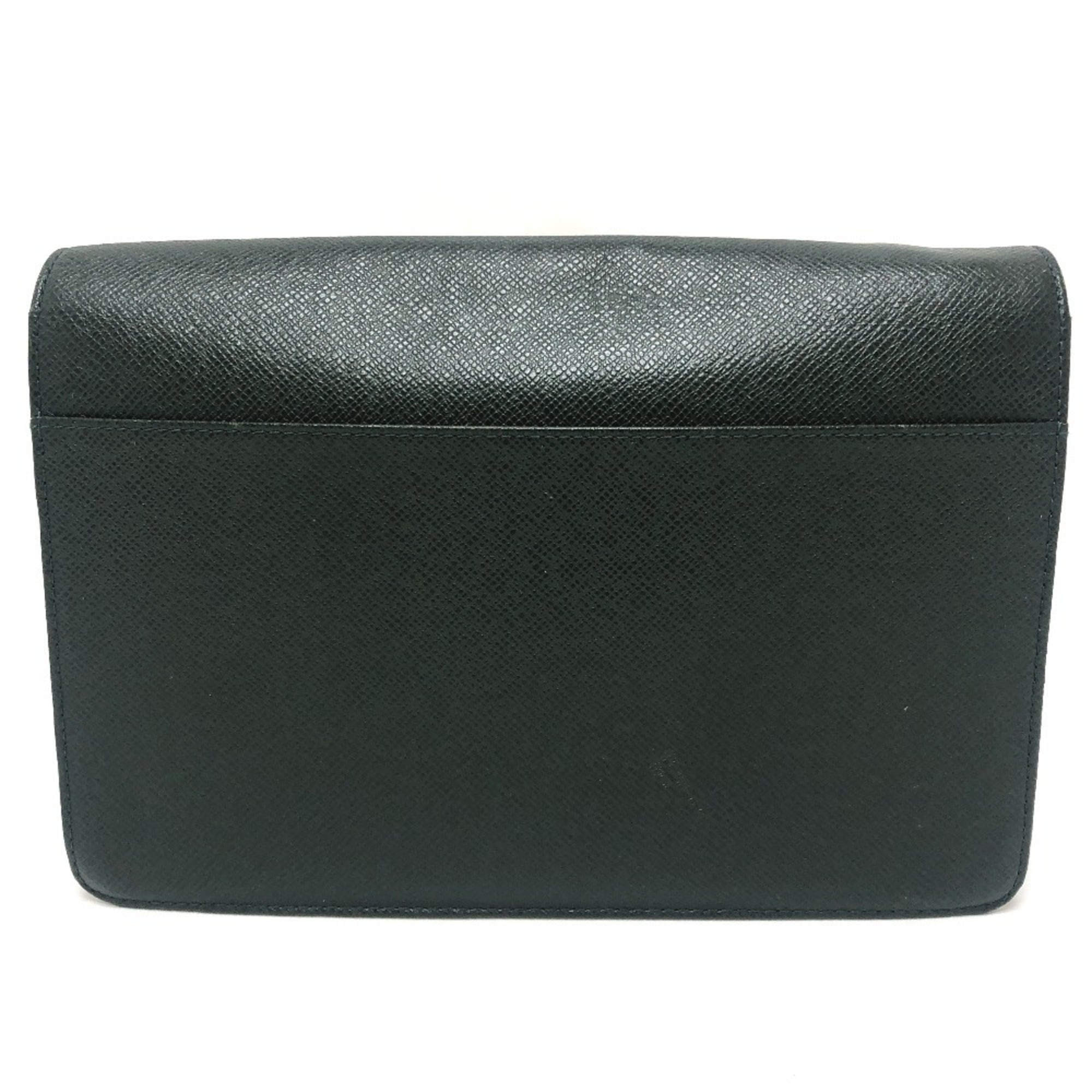 Louis Vuitton Episea Leather Taiga Leather Clutch Bag