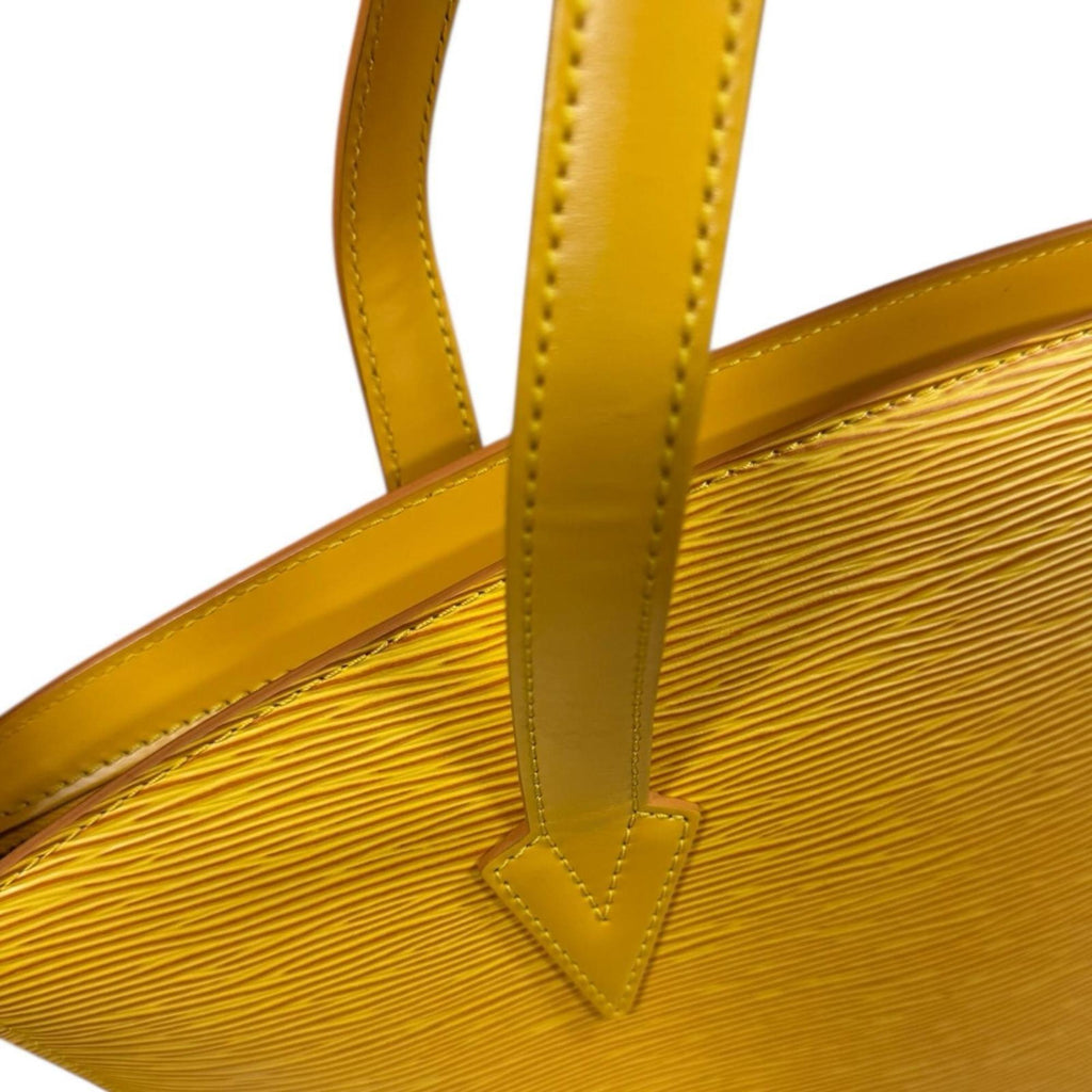 Louis Vuitton Epi Yellow Epi Leather Shoulder Bag