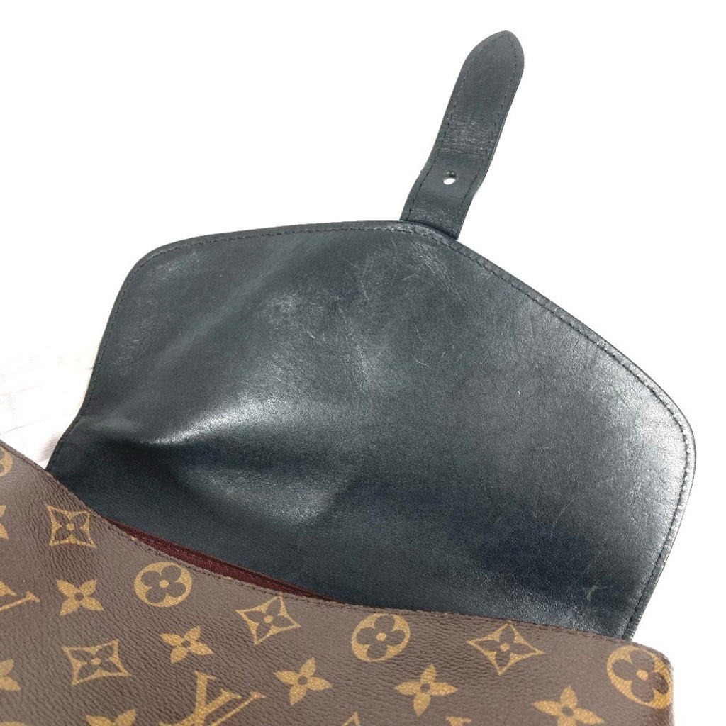Louis Vuitton Black Brown Galle Monogram Backpack