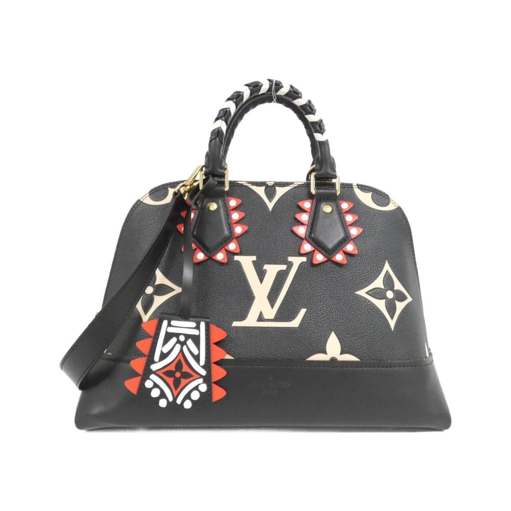 Louis Vuitton Black Leather Handbag