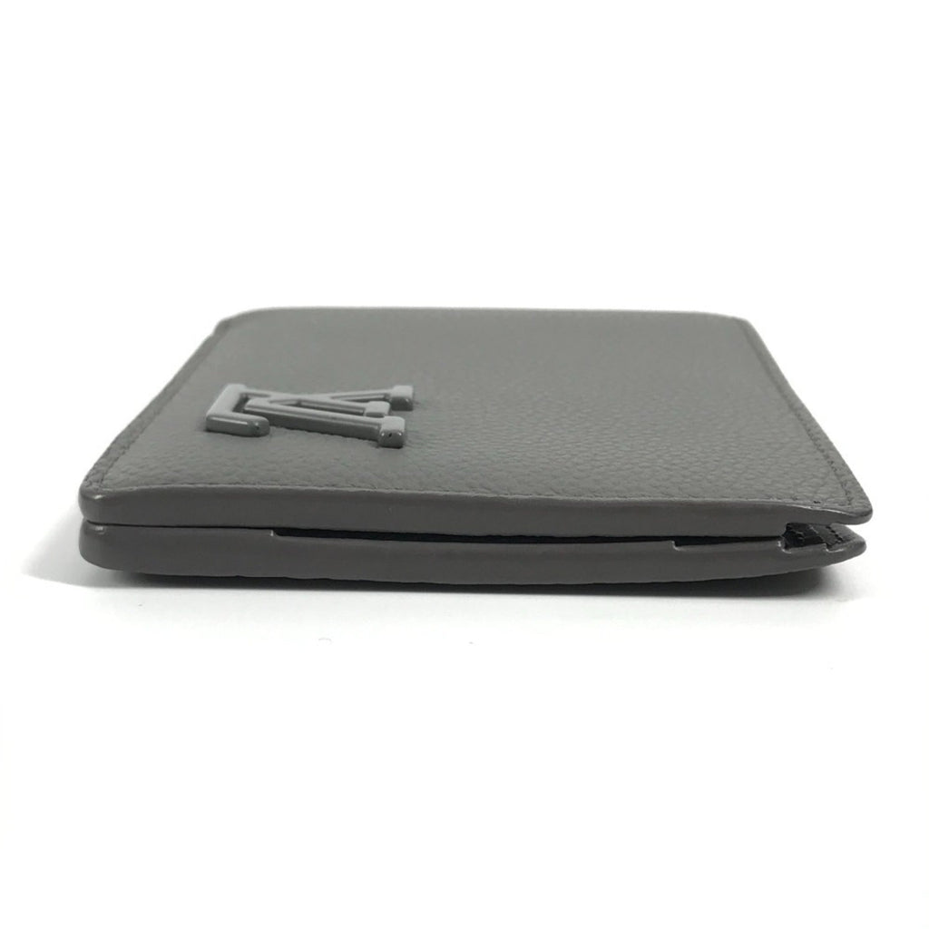 Louis Vuitton Gray Leather Wallet