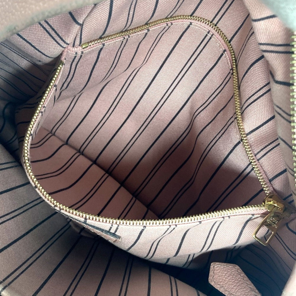 Louis Vuitton Galle Pink Monogram Empreinte Backpack