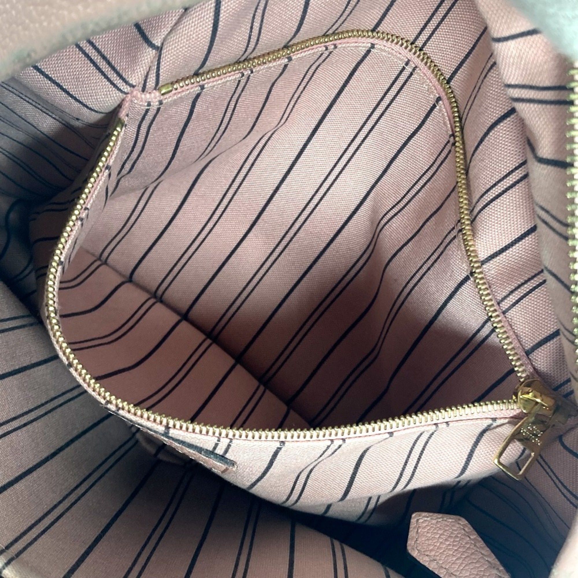 Louis Vuitton Galle Pink Monogram Empreinte Backpack