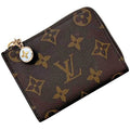 Louis Vuitton Brown Light Blue Monogram Monogram Wallet