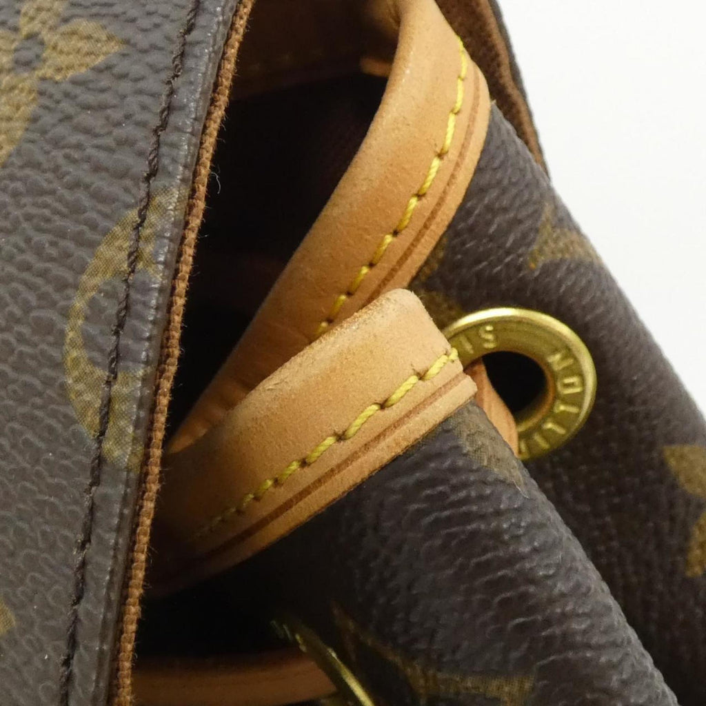 Louis Vuitton Monogram Marron Coated Canvas Backpack