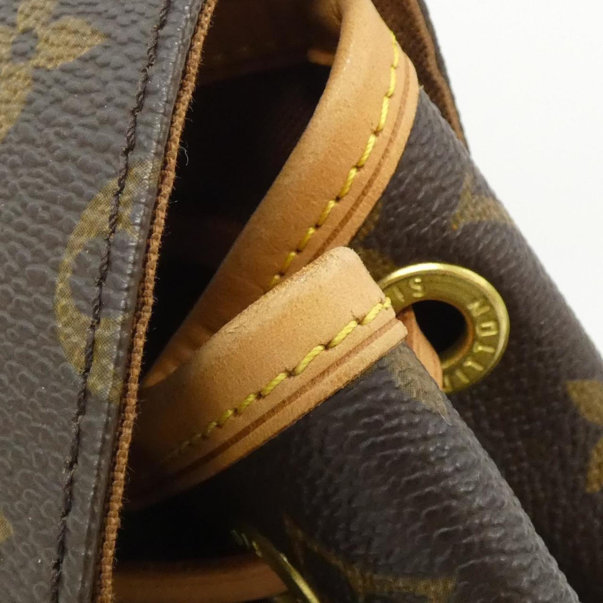 Louis Vuitton Monogram Marron Coated Canvas Backpack