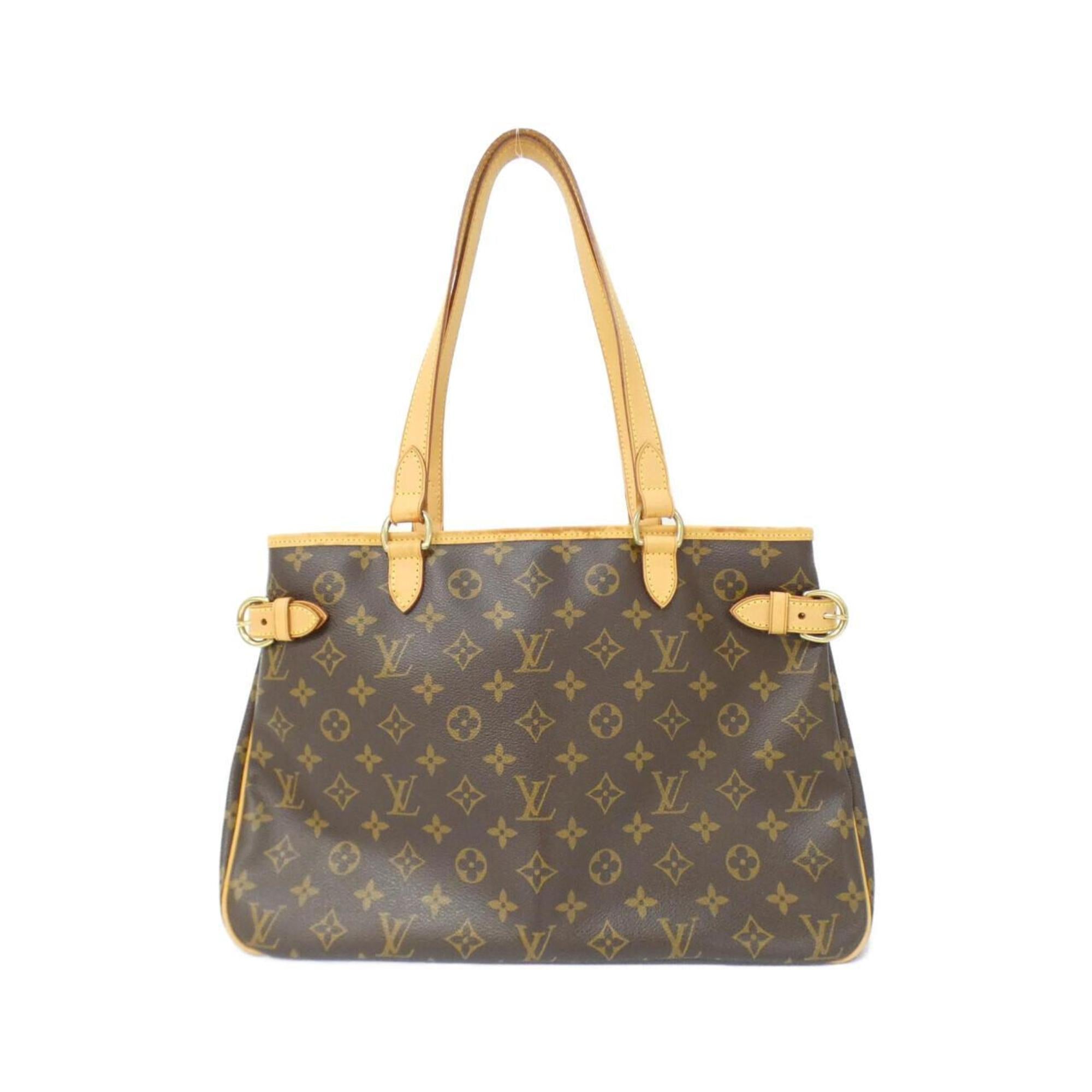 Louis Vuitton Marron Monogram Coated Canvas Handbag