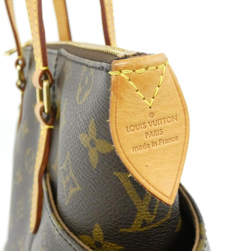 Louis Vuitton Brown Coated Canvas Handbag