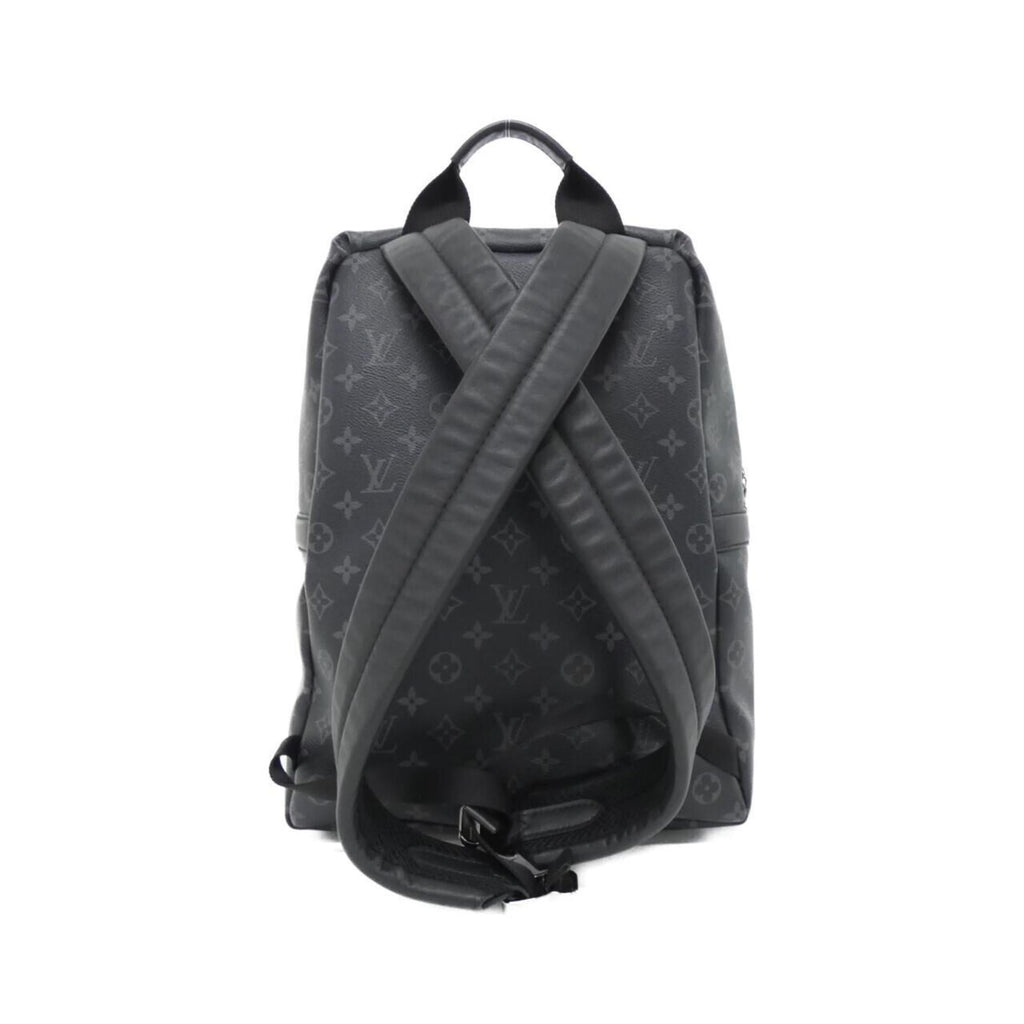 Louis Vuitton Black Coated Canvas Backpack