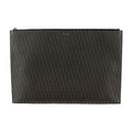Yves Saint Laurent Brown Pvc Clutch Bag Handbag Pouch (Pre-Owned)