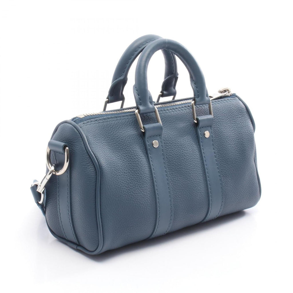 Louis Vuitton Blue Leather Handbag