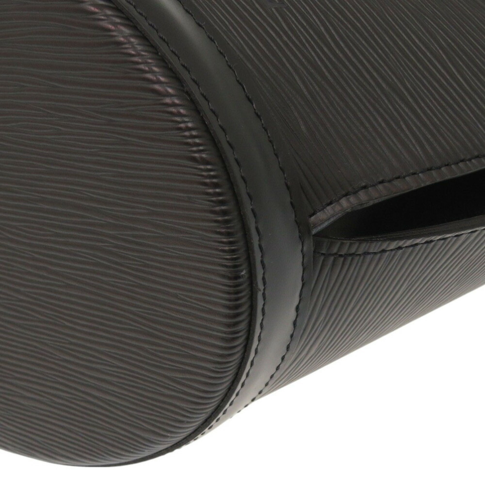 Louis Vuitton Black Epi Leather Shoulder Bag