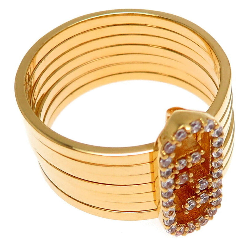 Fendi Gold Plating Band Ring