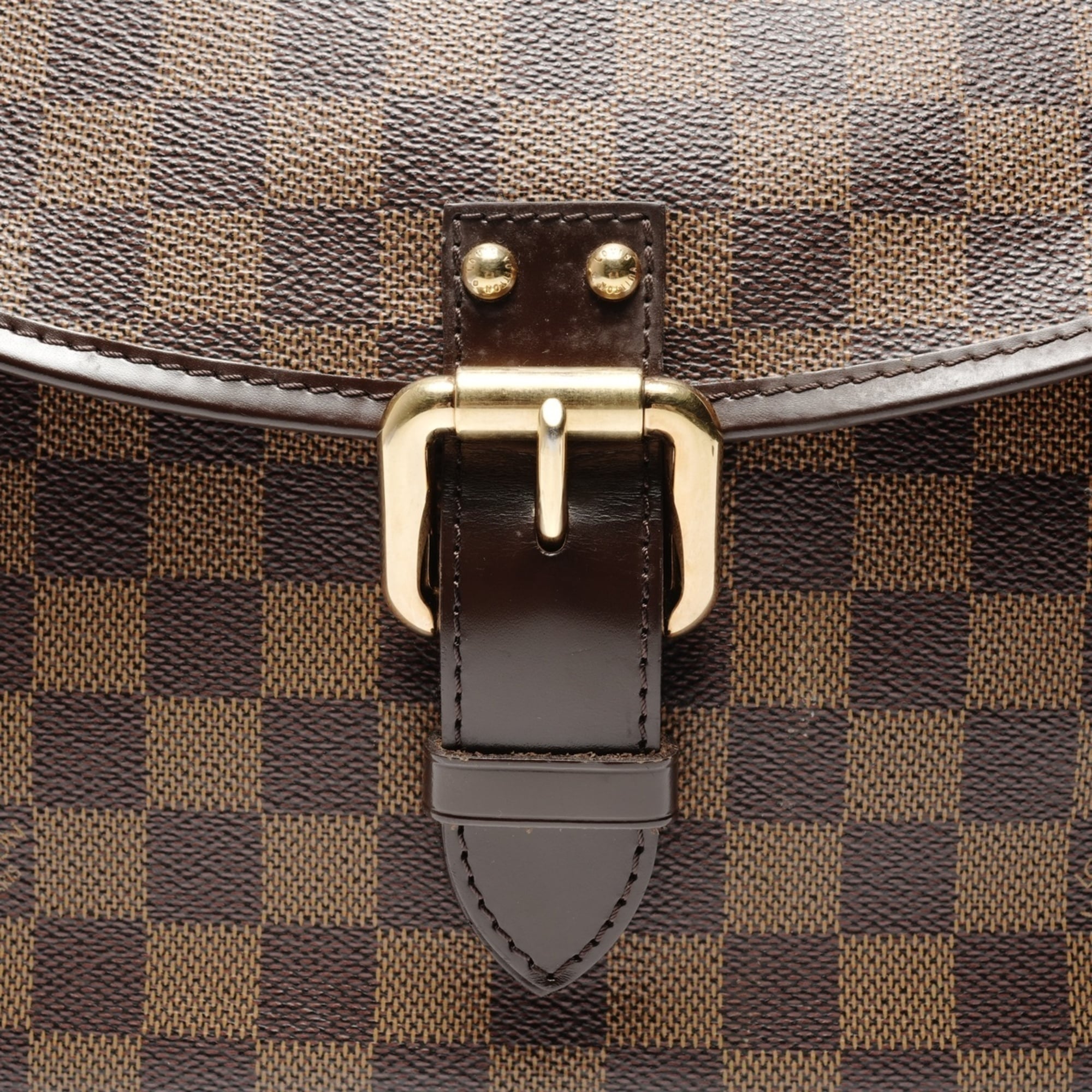 Louis Vuitton Damier Brown Damier Canvas Shoulder Bag