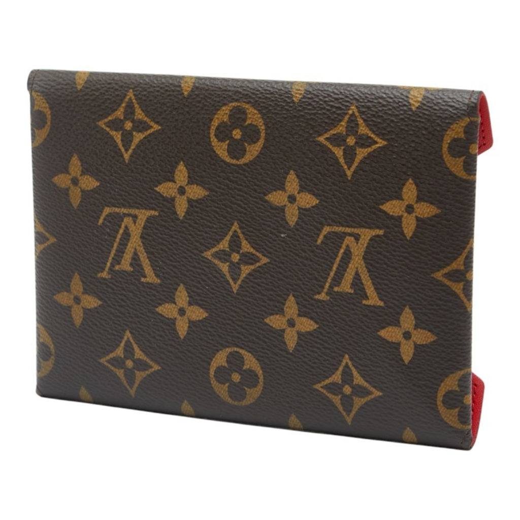 Louis Vuitton Monogram Brown Red Color Pvc Leather Pochette