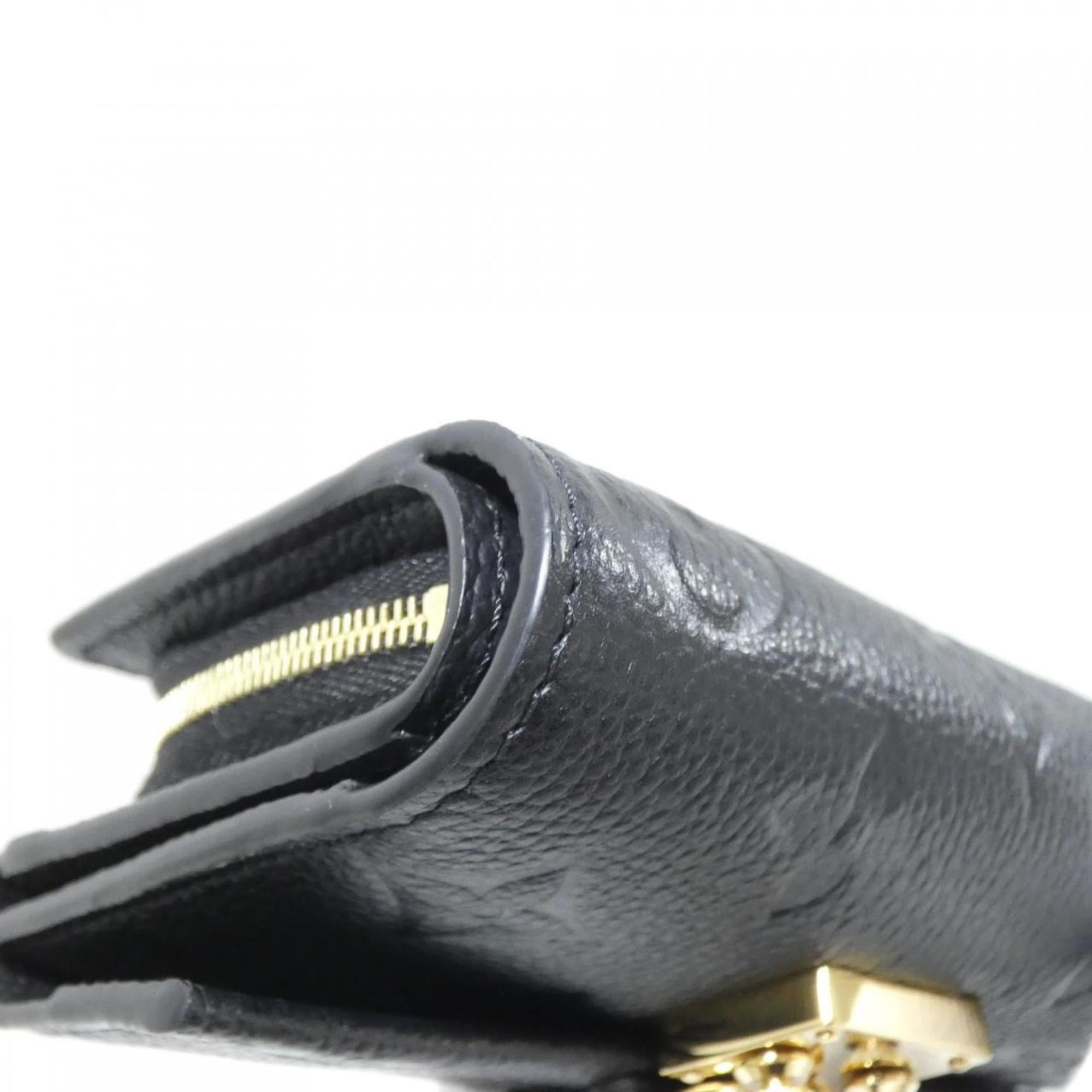 Louis Vuitton Black Monogram Monogram Empreinte Leather Wallet