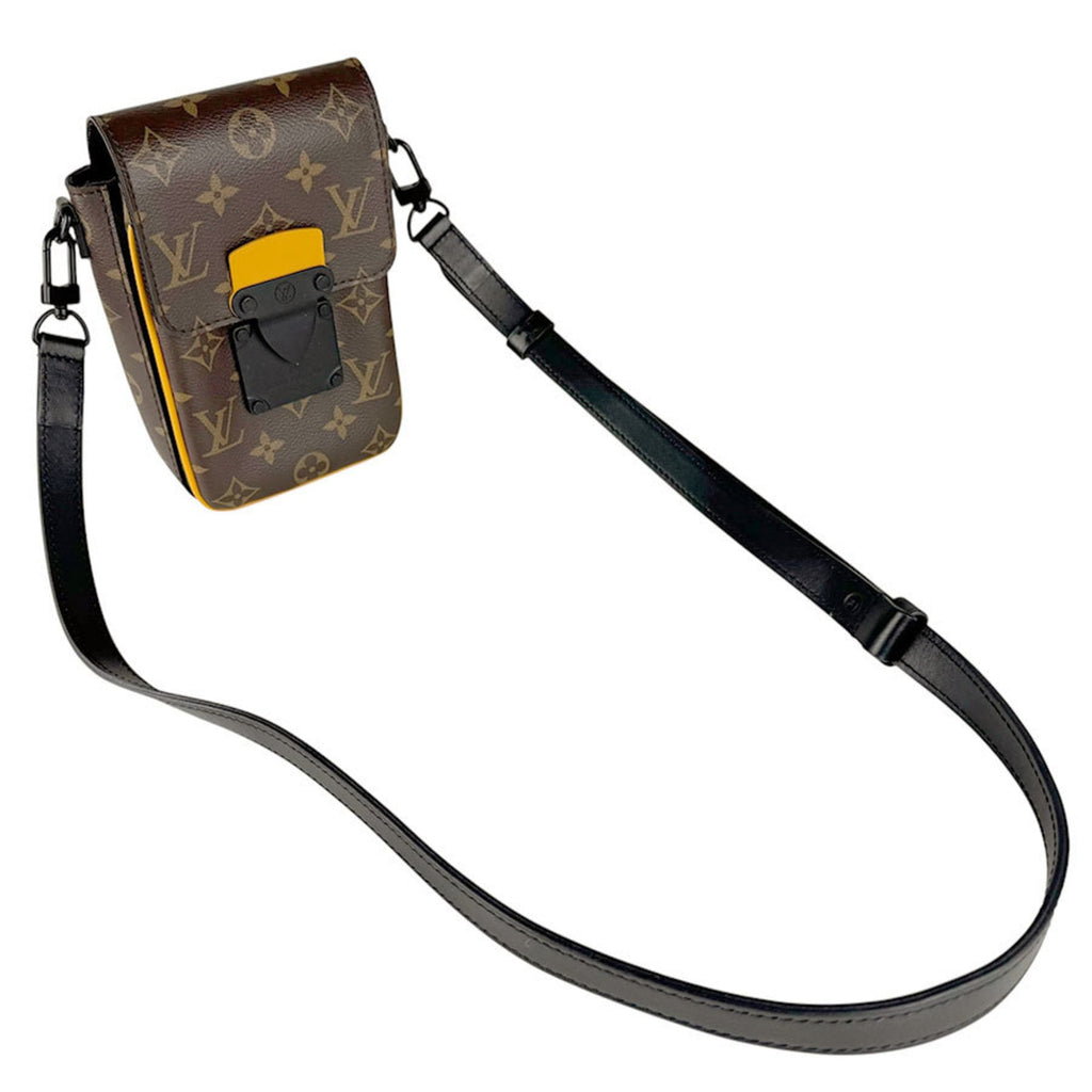 Louis Vuitton Black Brown Monogram Monogram Shoulder Bag