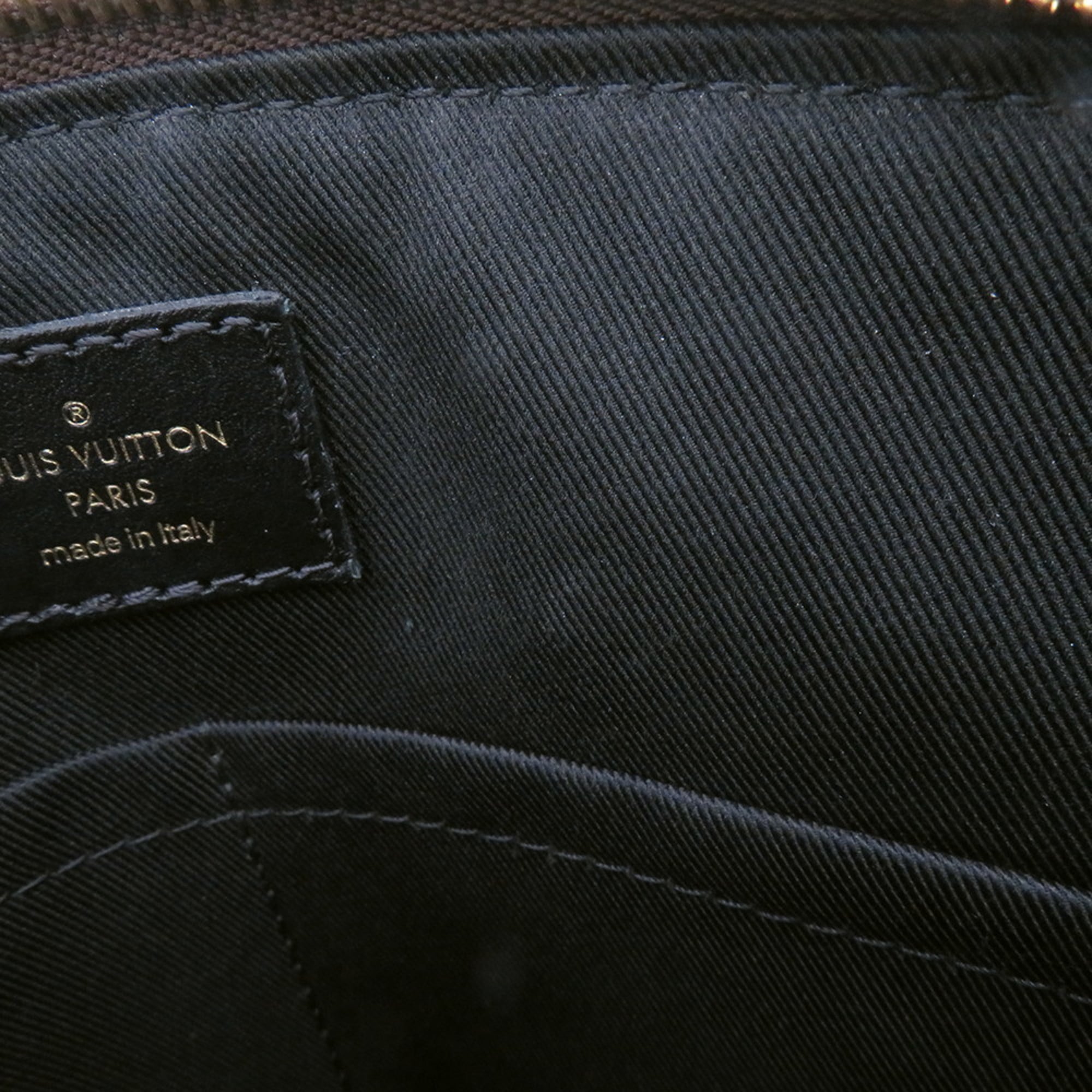 Louis Vuitton Damier Damier Canvas Ebene Noir Handbag