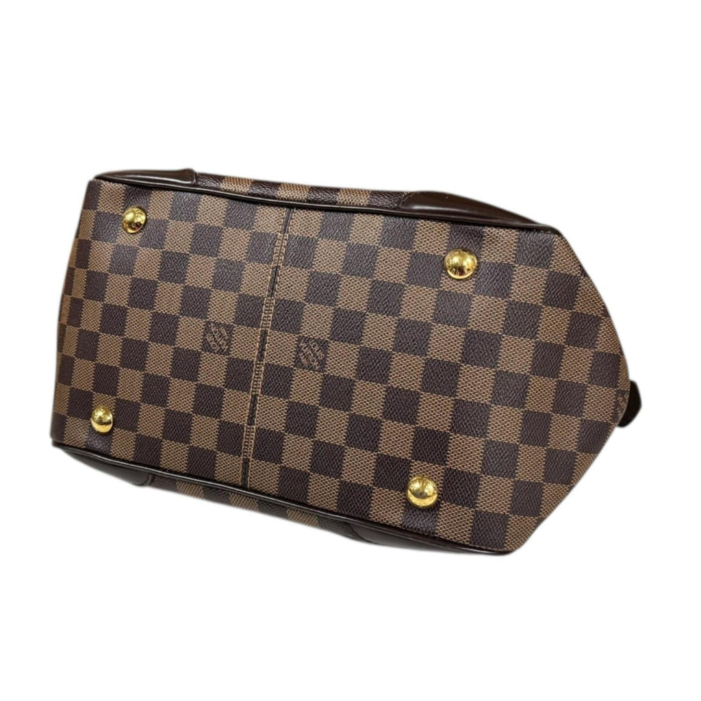 Louis Vuitton Brown Damier Canvas Handbag