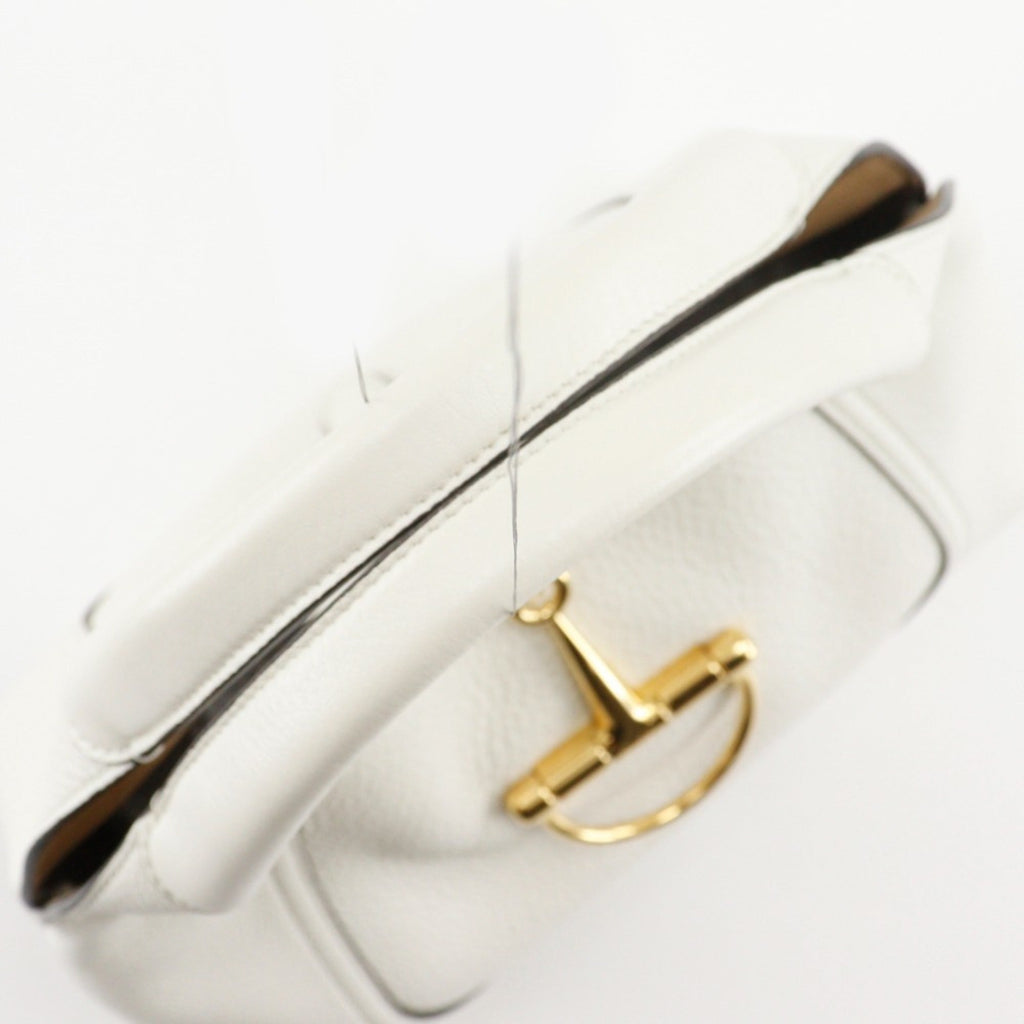 Gucci White Leather Handbag (Pre-Owned)