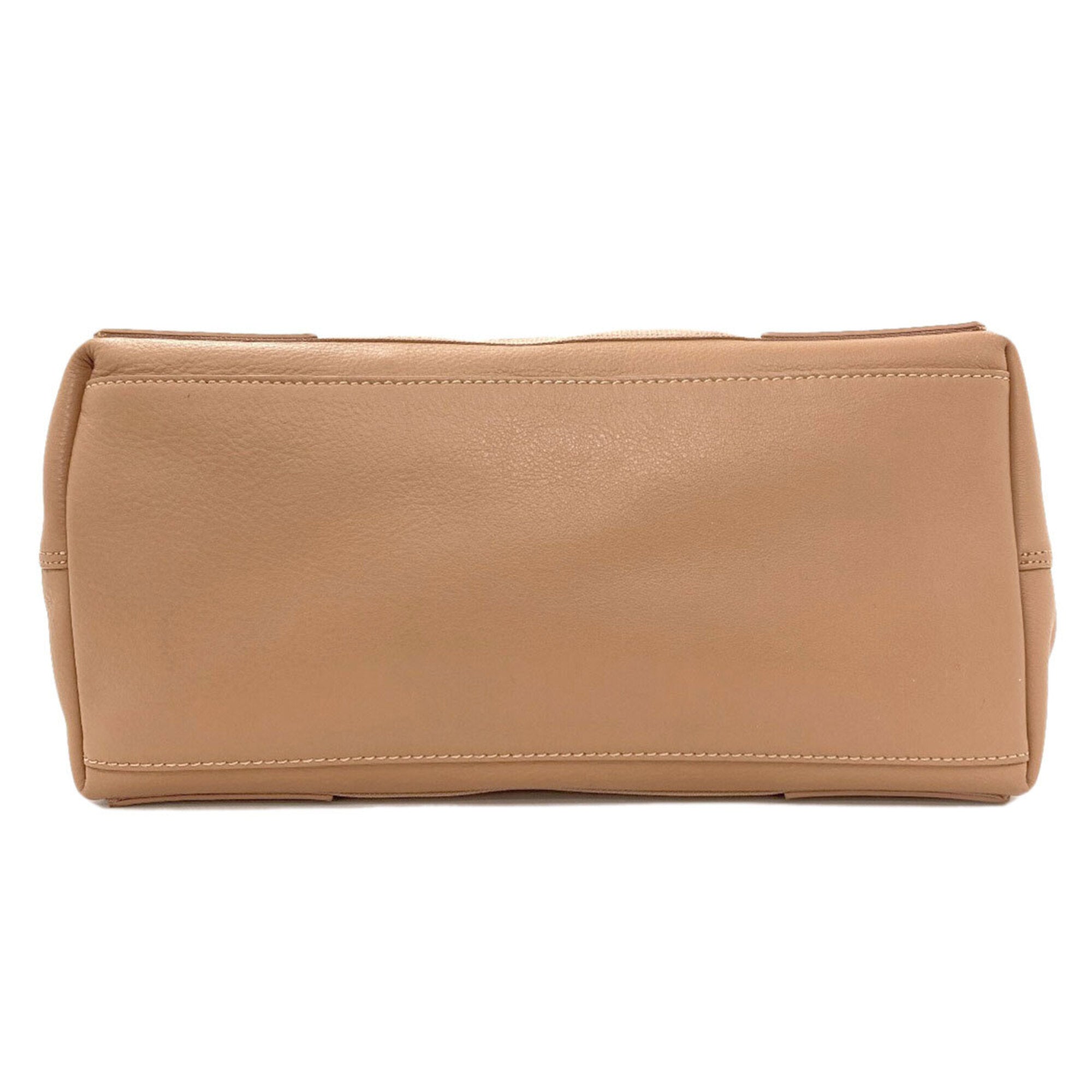 Balenciaga Brown Leather Handbag Pouch