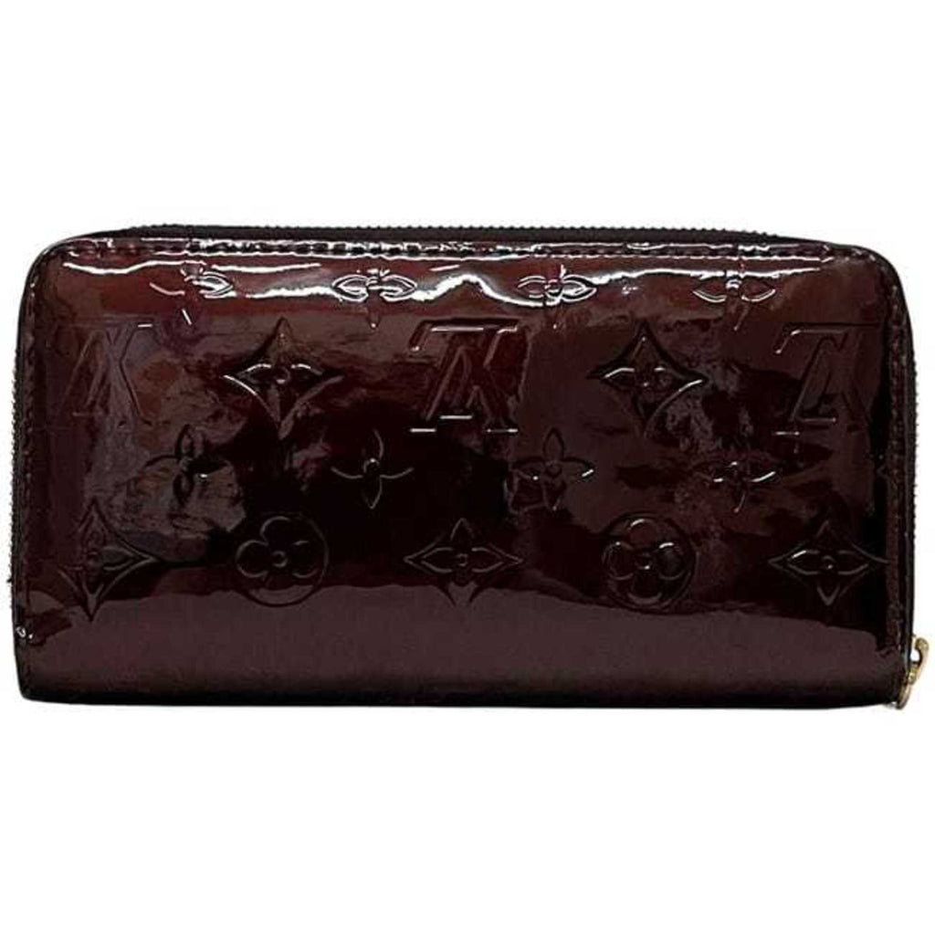 Louis Vuitton Amarante Wine Monogram Vernis Long Wallet