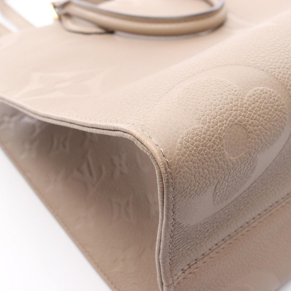 Louis Vuitton Beige Tourterelle Monogram Empreinte Tote Bag