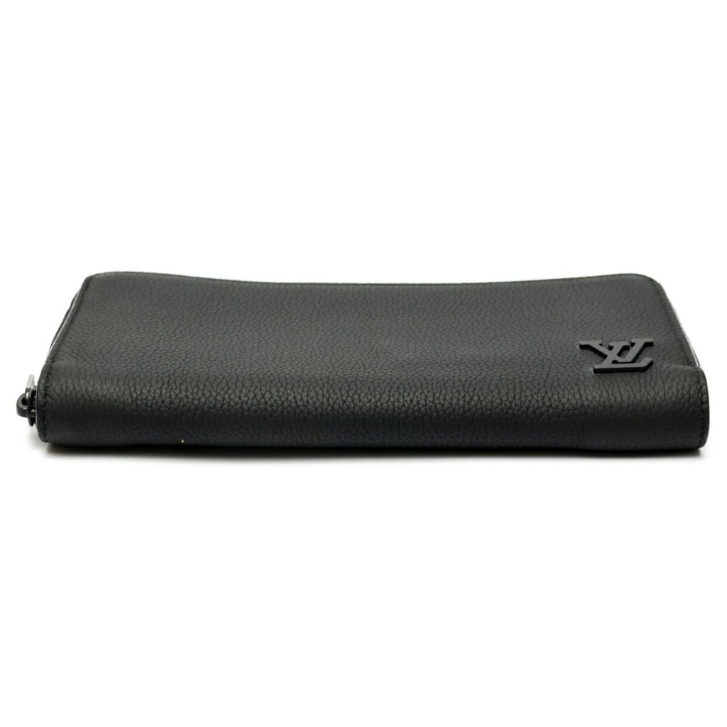 Louis Vuitton Black Noir Leather Long Wallet