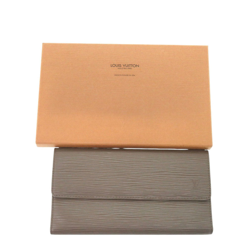 Louis Vuitton Brown Epi Leather Long Wallet