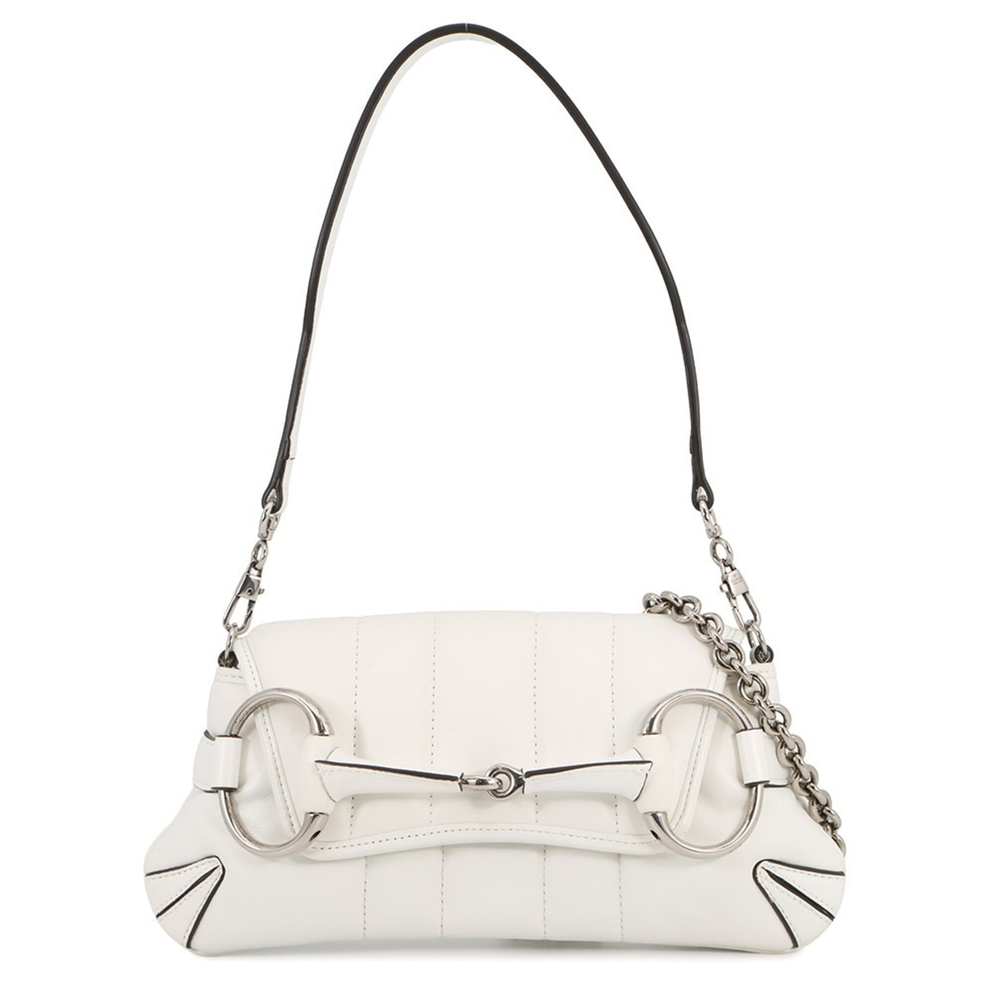 Gucci White Leather Handbag (Pre-Owned)