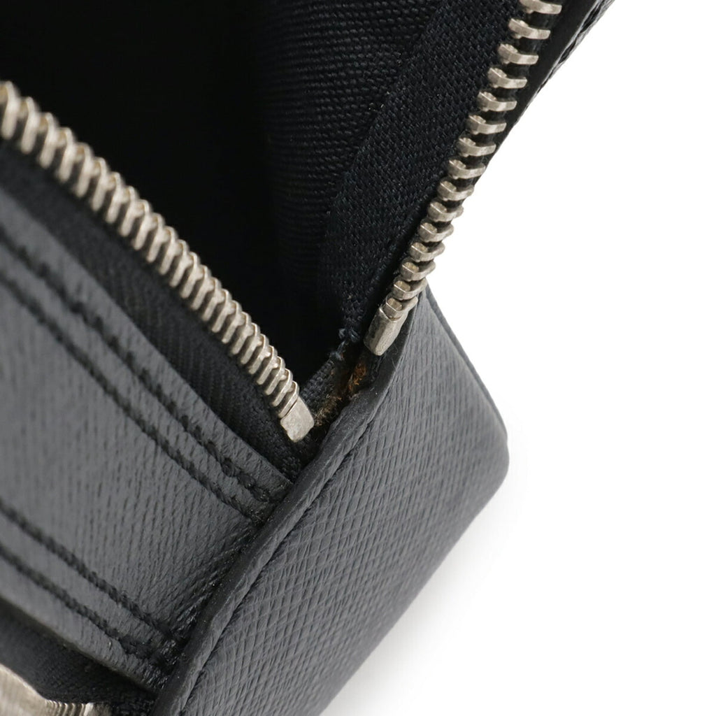 Louis Vuitton Ardoise Black Taiga Leather Leather Clutch Bag