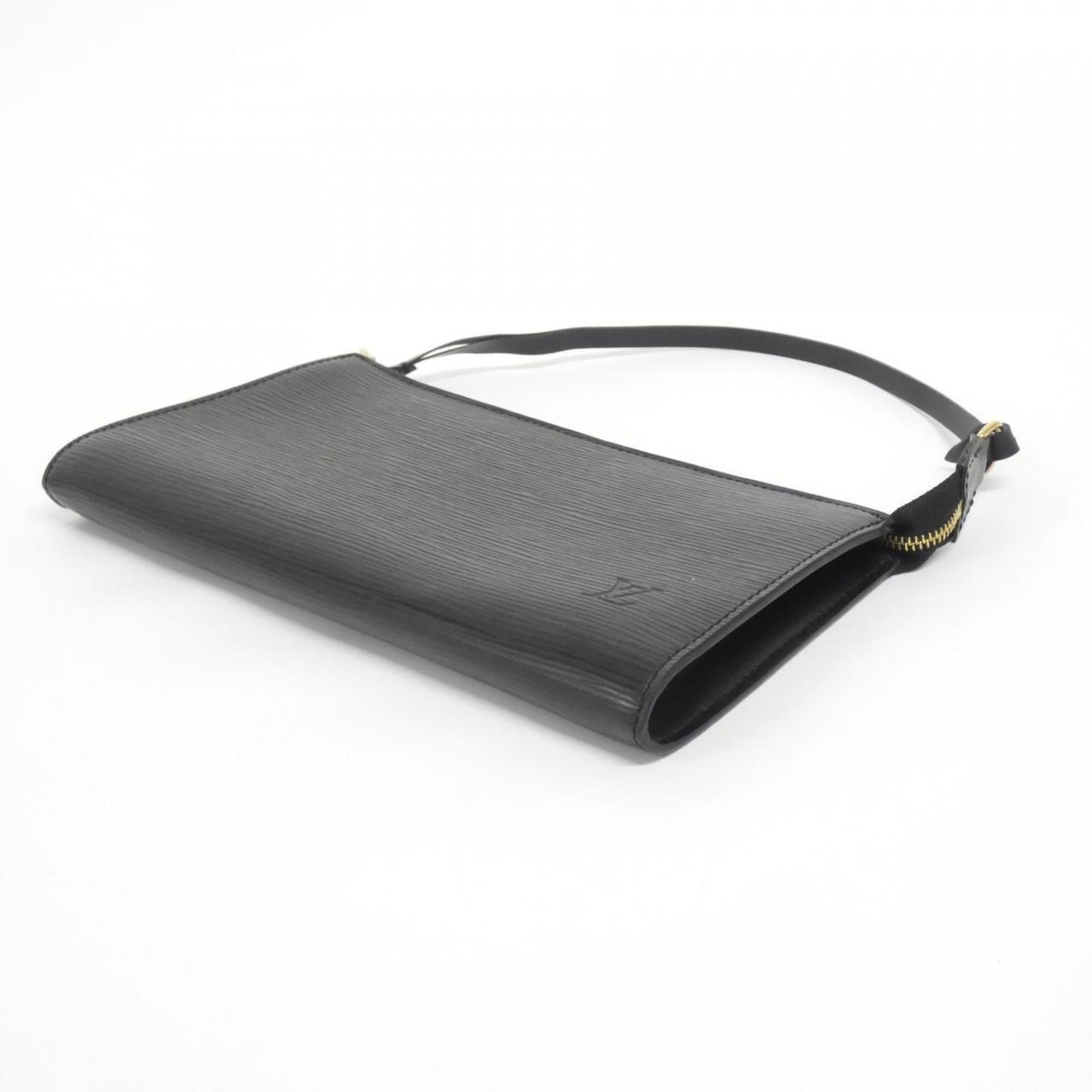 Louis Vuitton Epi Black Leather Pochette