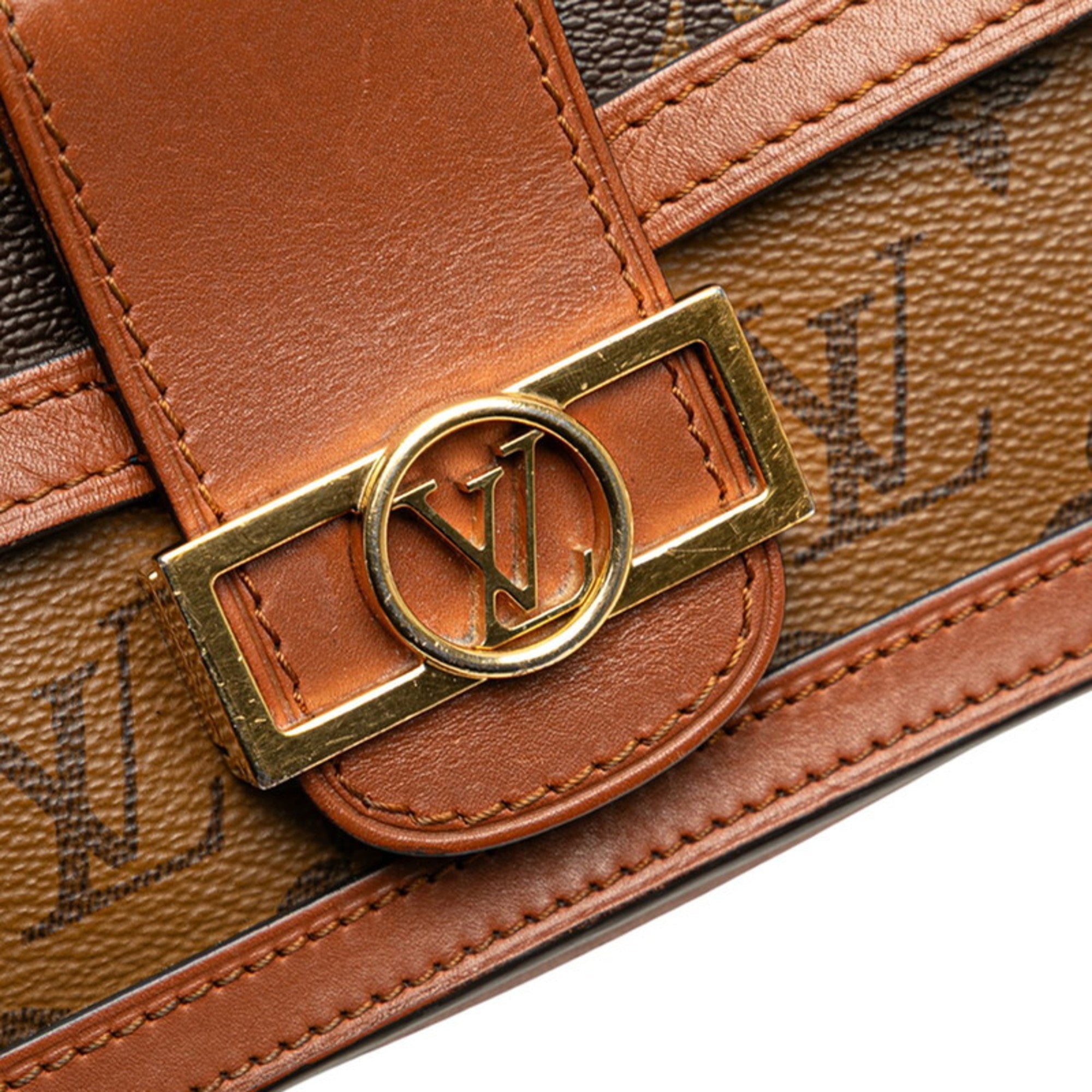 Louis Vuitton Monogram Reverse Brown Pvc Leather Sling Bag
