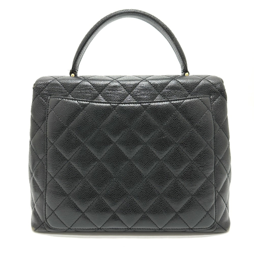 Chanel Black Leather Handbag