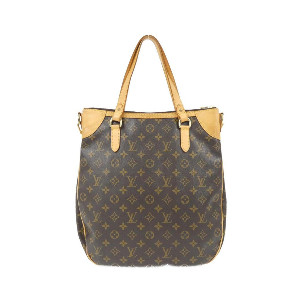 Louis Vuitton Brown Coated Canvas Handbag