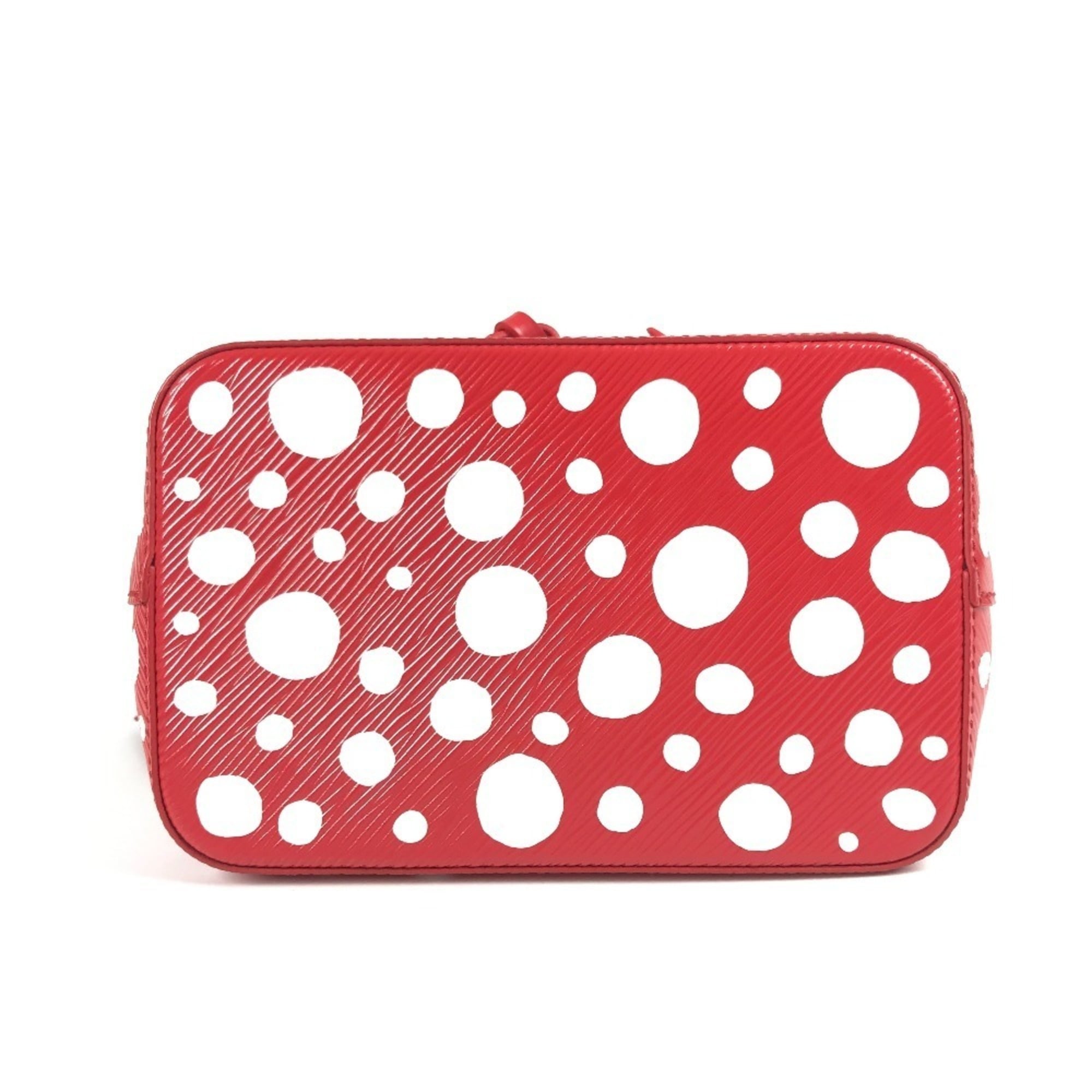 Louis Vuitton Red Color White Epi Leather Handbag Shoulder Bag