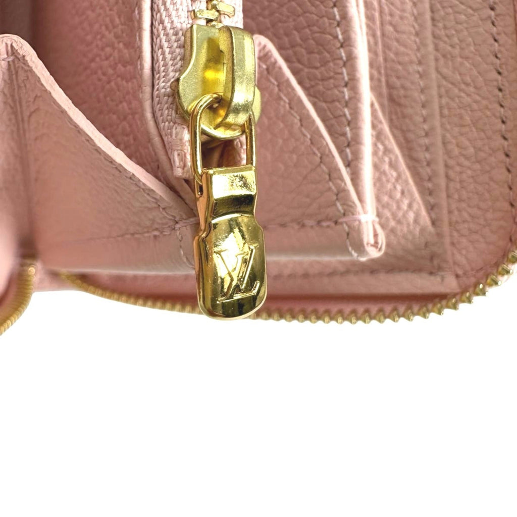 Louis Vuitton Monogram Empreinte Pink Monogram Empreinte Long Wallet