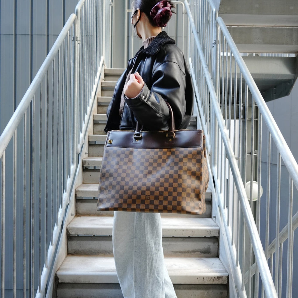 Louis Vuitton Damier Brown Boston Bag