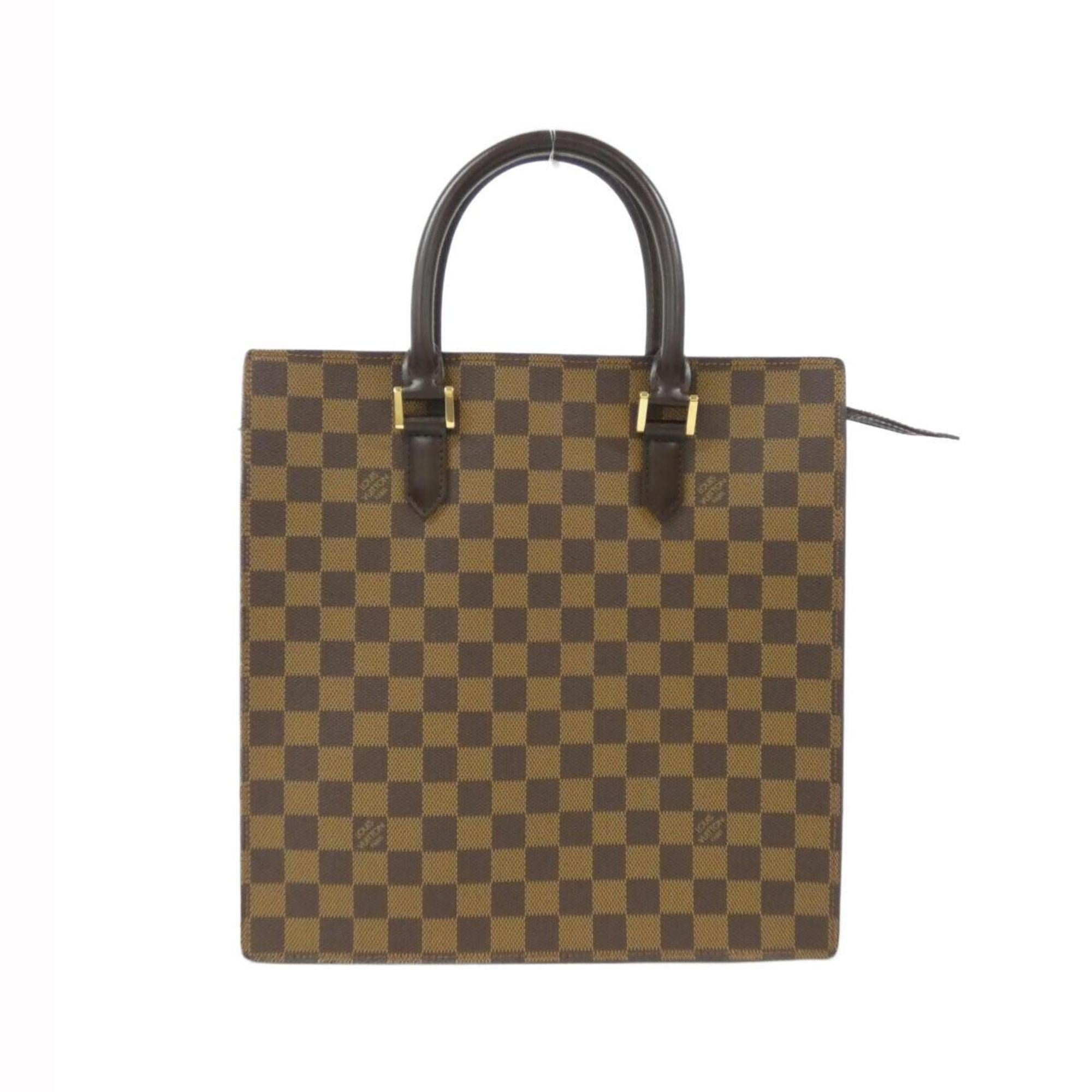 Louis Vuitton Ebene Coated Canvas Handbag Tote Bag