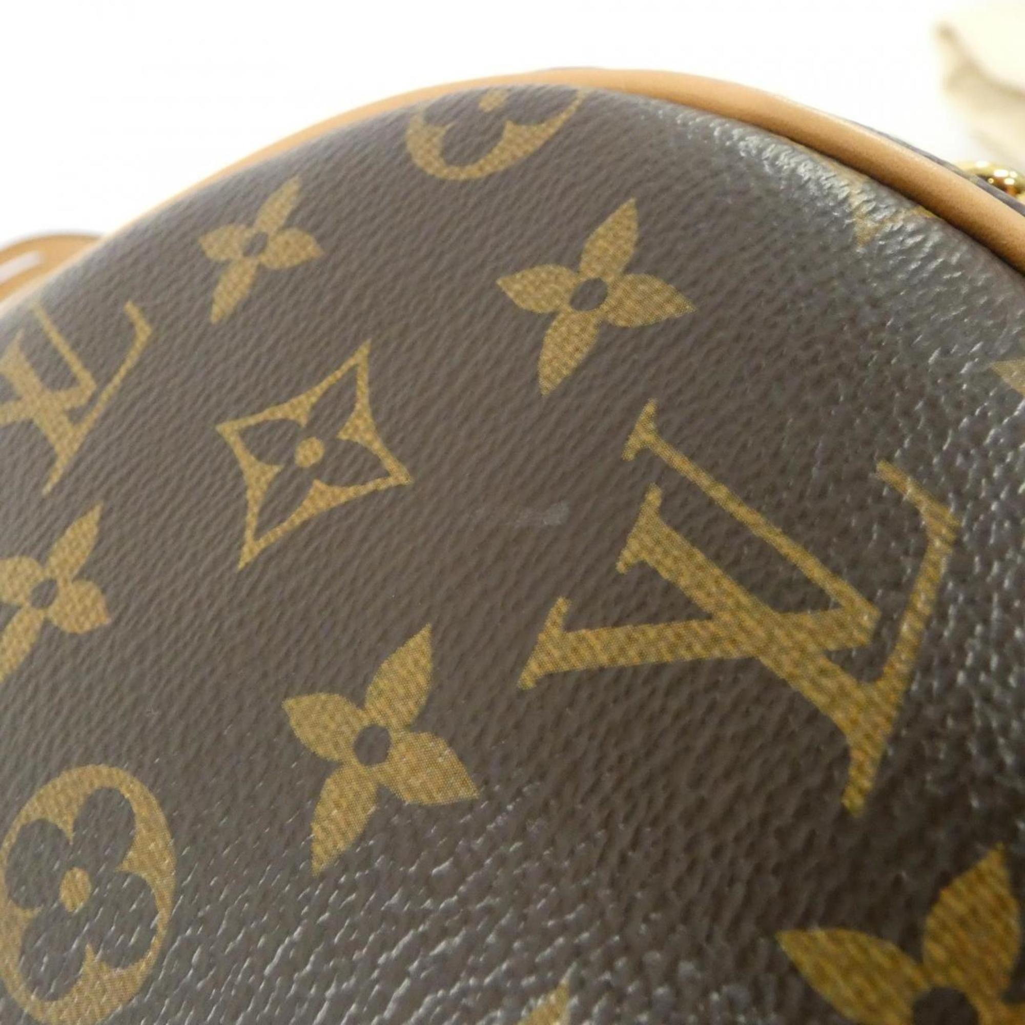Louis Vuitton Brown Marron Coated Canvas Shoulder Bag