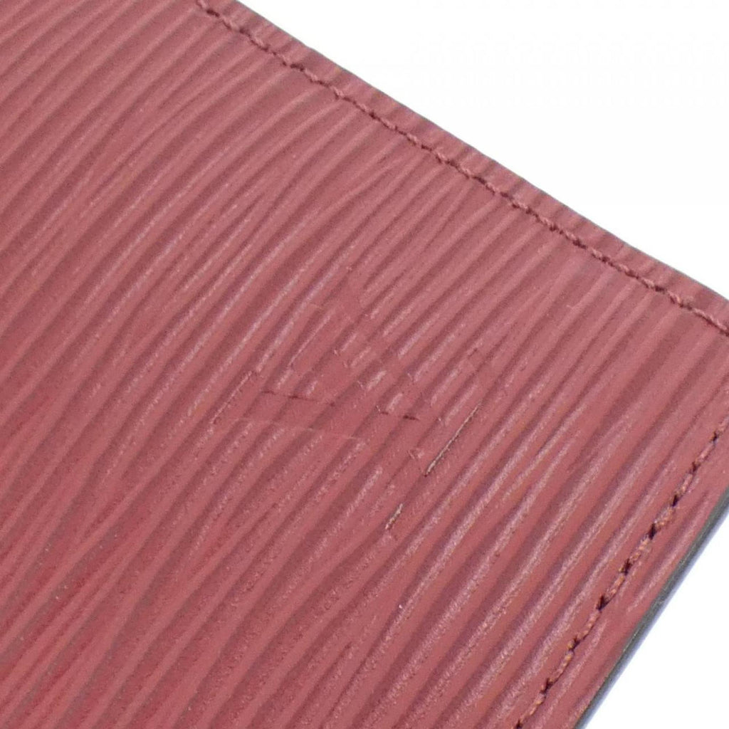 Louis Vuitton Rouge Rouge Pomodoro Leather Long Wallet