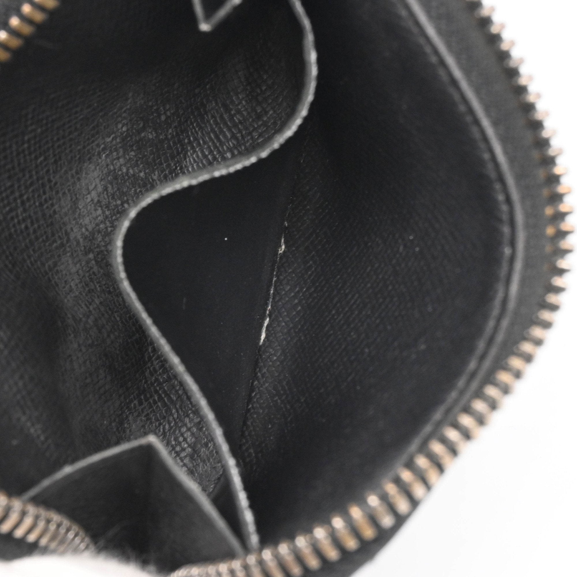 Louis Vuitton Black Monogram Eclipse Monogram Eclipse Coin Purse/Coin Case