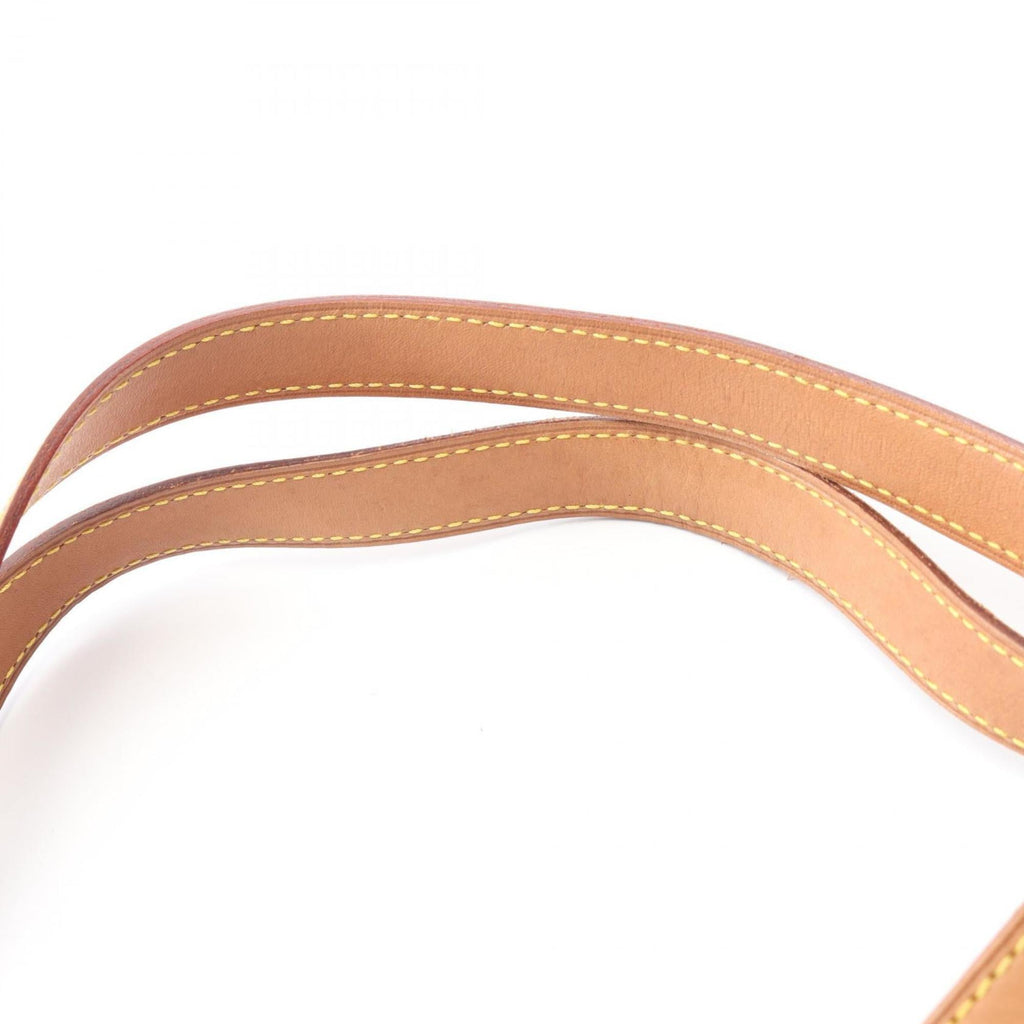 Louis Vuitton Brown Monogram Coated Canvas Leather Shoulder Bag