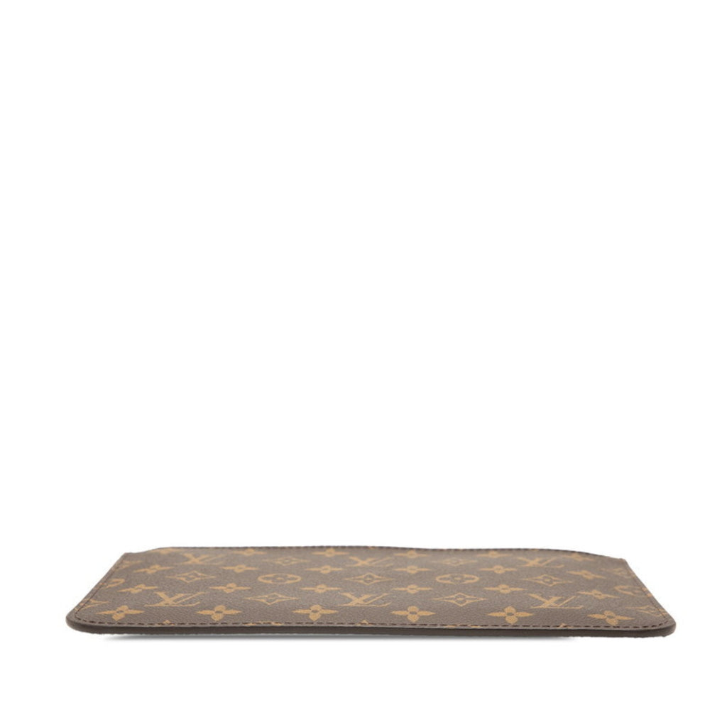 Louis Vuitton Brown Red Color Pvc Pouch