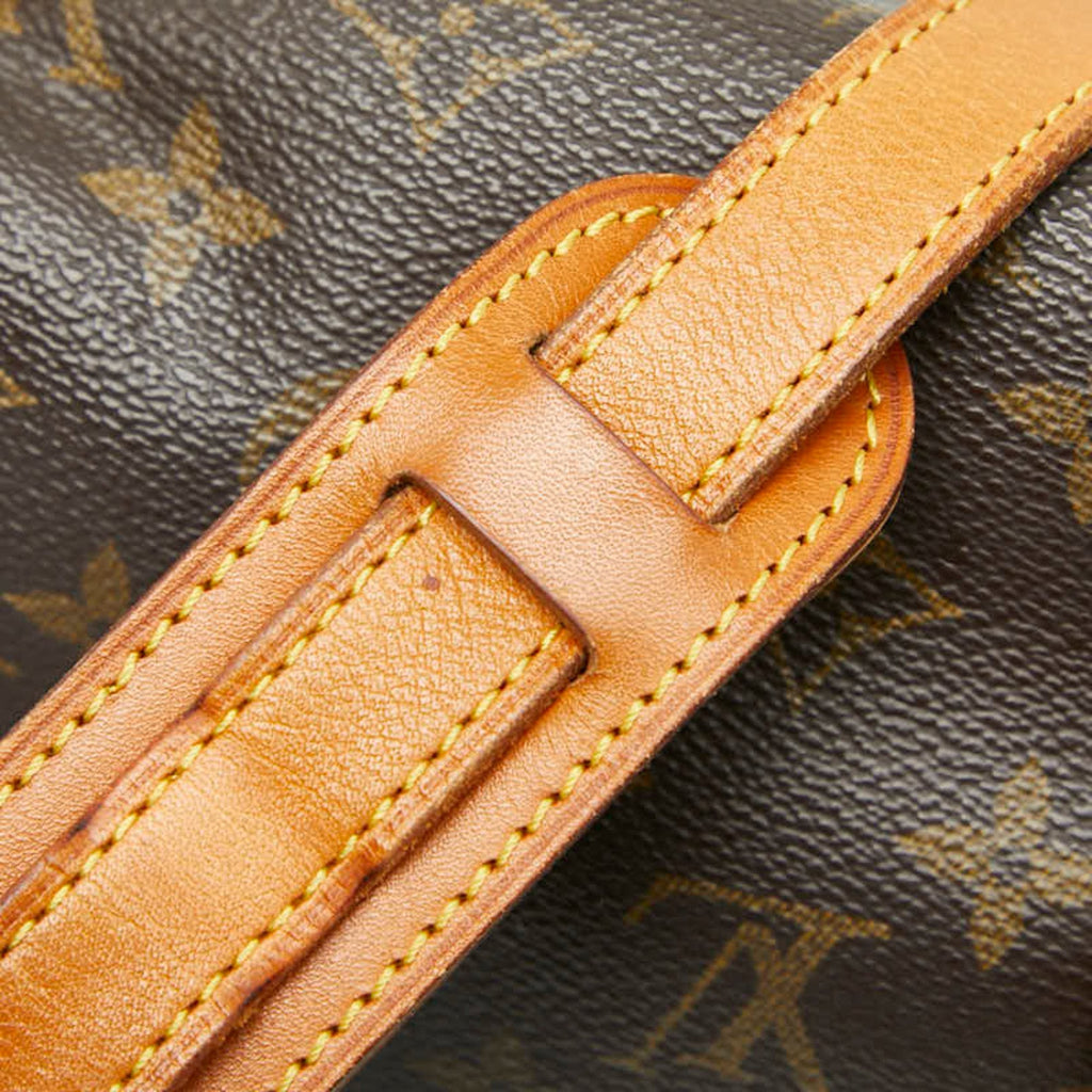 Louis Vuitton Brown Pvc Leather Shoulder Bag