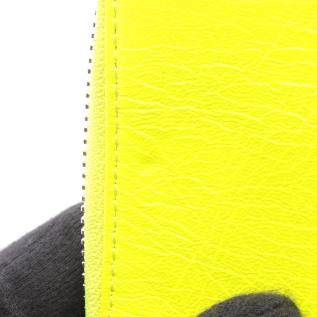 Balenciaga Yellow Leather Wallet (Bi-Fold)