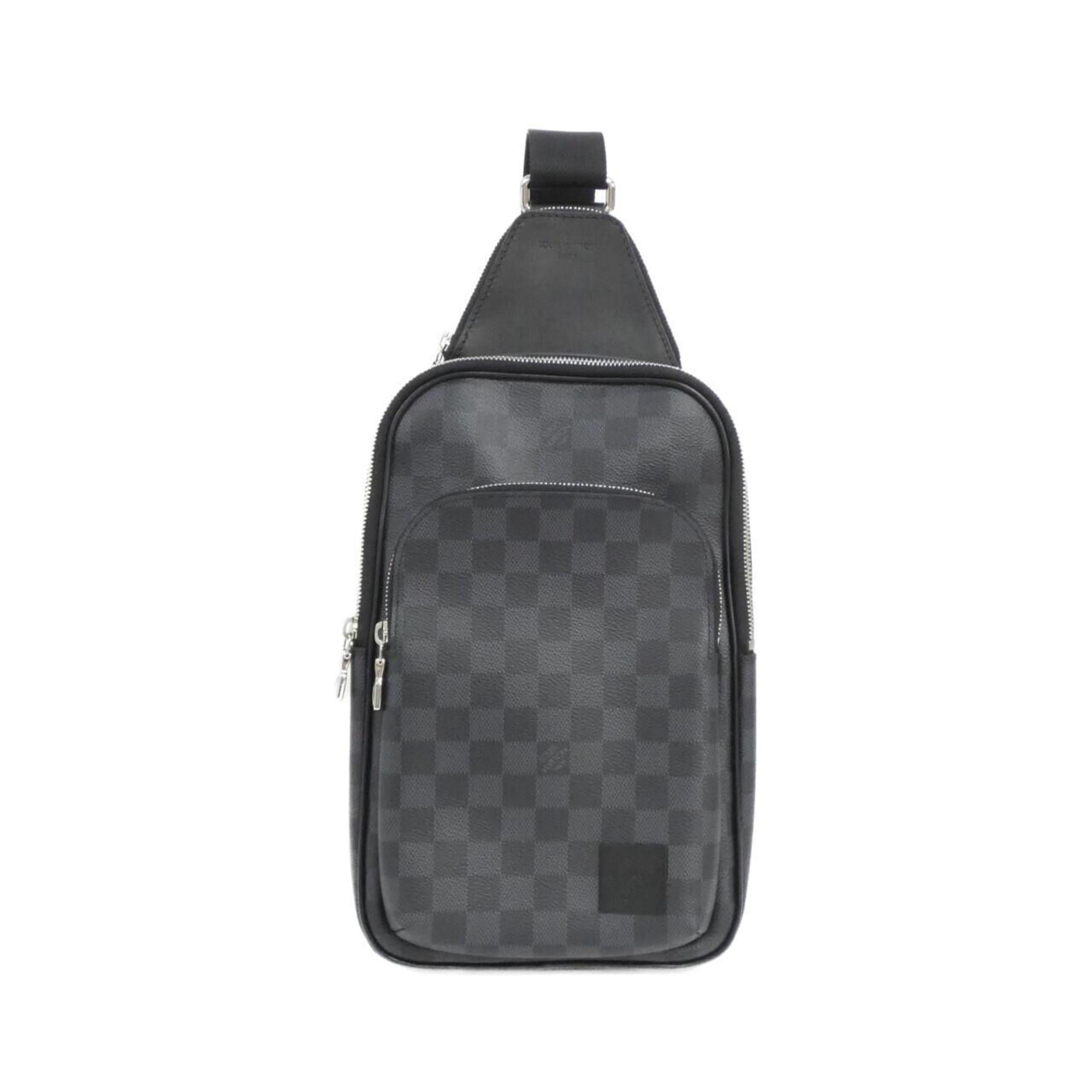 Louis Vuitton Damier Graphite Graphite Coated Canvas Shoulder Bag