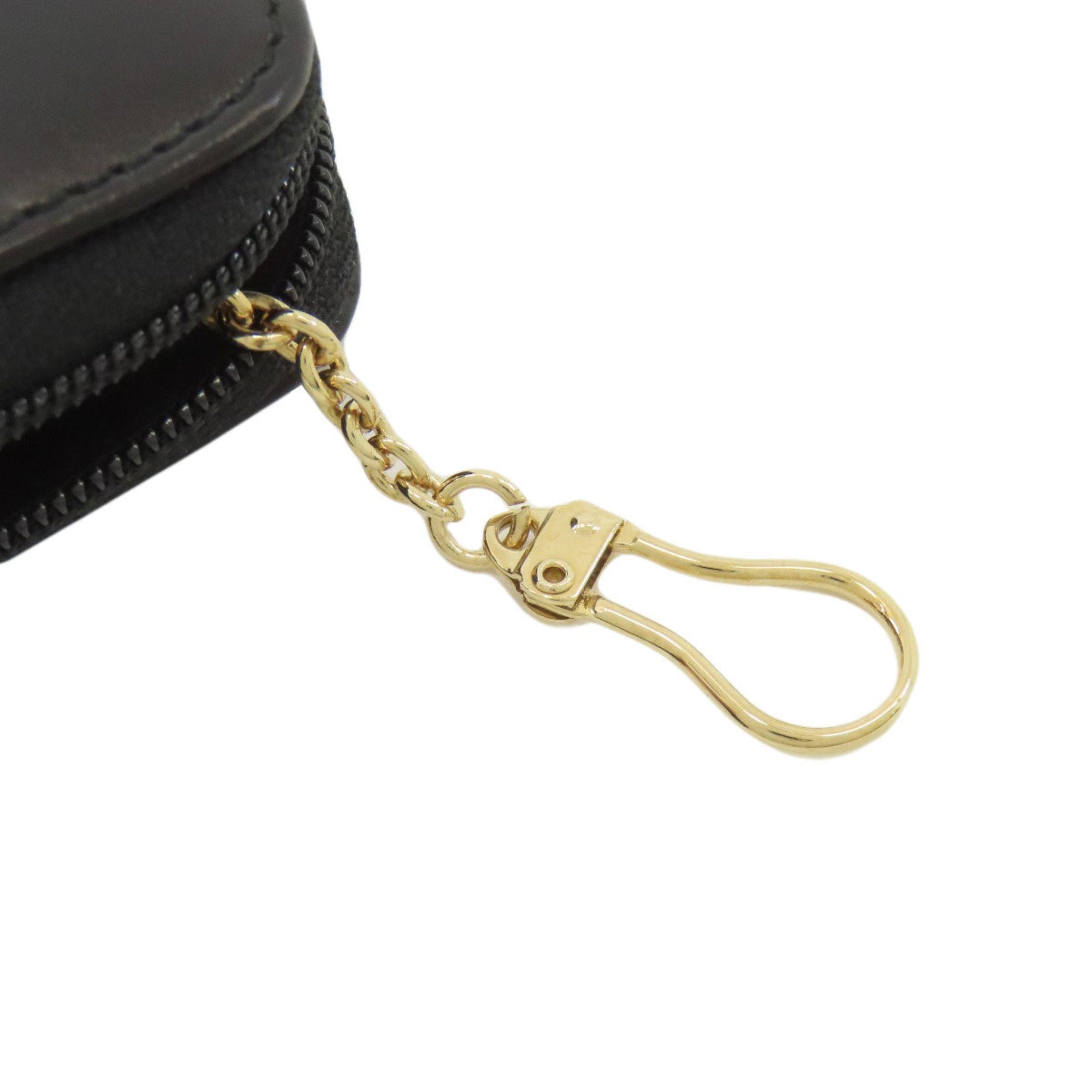 Gucci Black Leather Coin Purse/Coin Case (Pre-Owned)